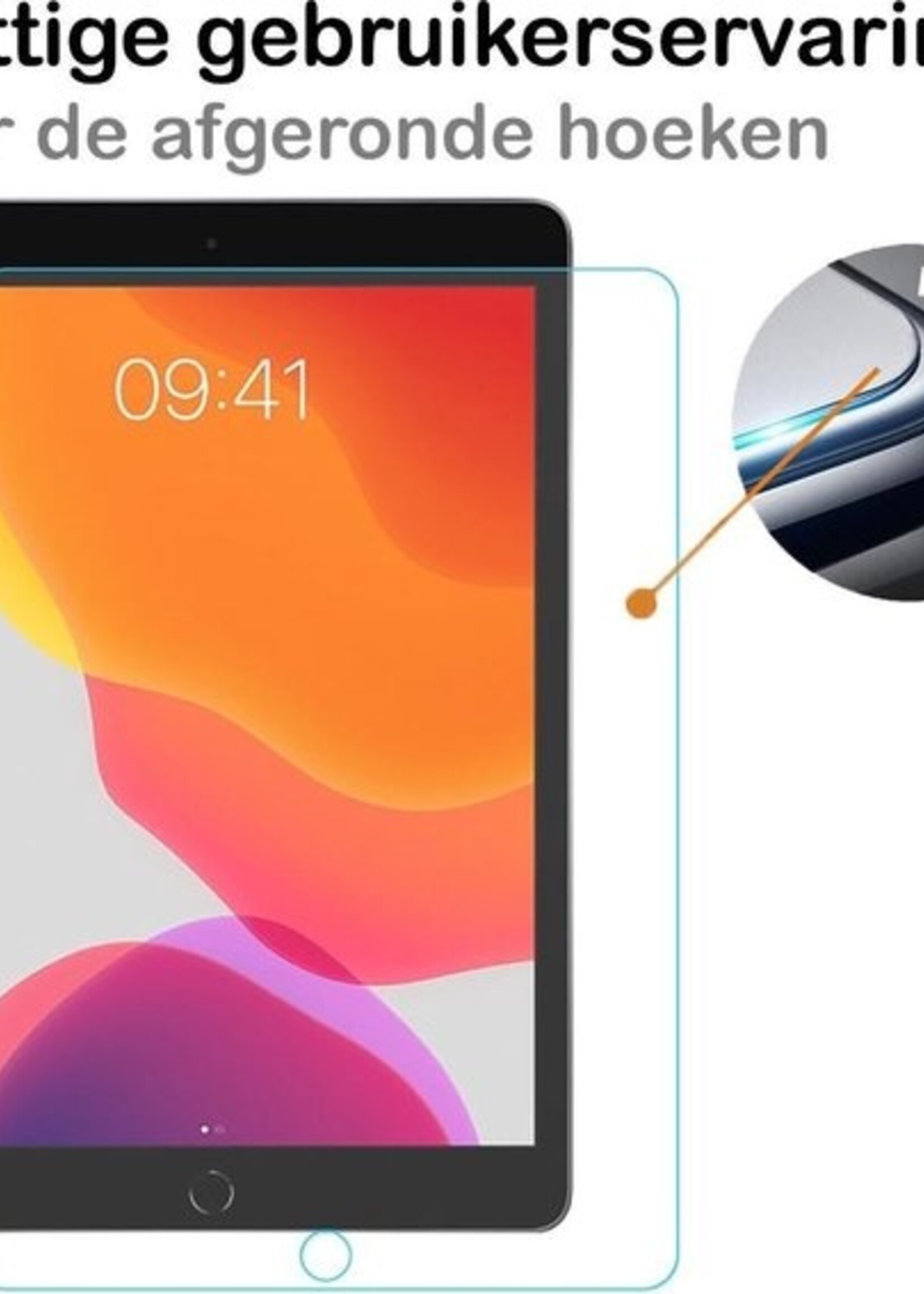 BTH Screenprotector Geschikt voor iPad 10.2 2019 Screenprotector Tempered Glass Screen Protector Gehard Glas - Screenprotector Geschikt voor iPad 7 Screenprotector Glas - 2 PACK