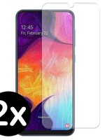 BTH BTH Samsung Galaxy A70 Screenprotector Glas Tempered Glass Cover - 2 PACK