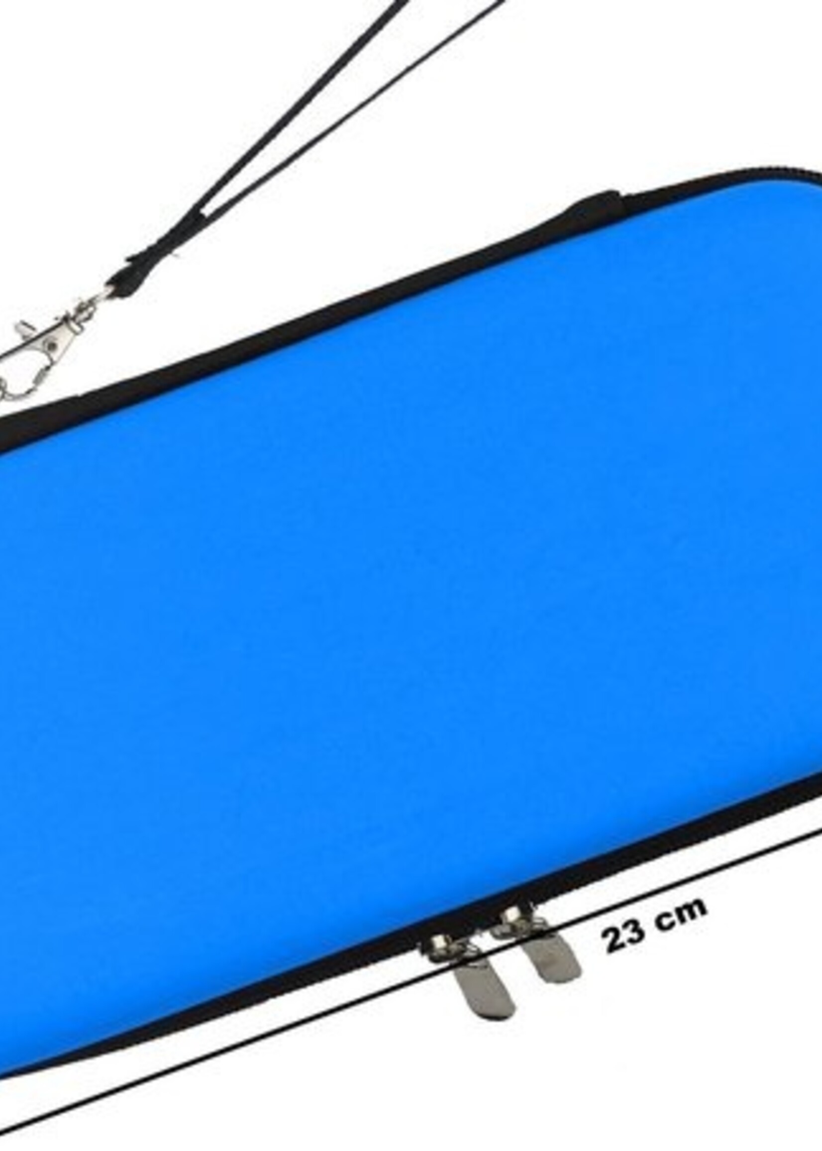 BTH Hoes Geschikt voor Nintendo Switch Lite Case Hard Cover Bescherm Hoesje Koord - Case Geschikt voor Nintendo Switch Lite Hoes - Blauw - 2 PACK