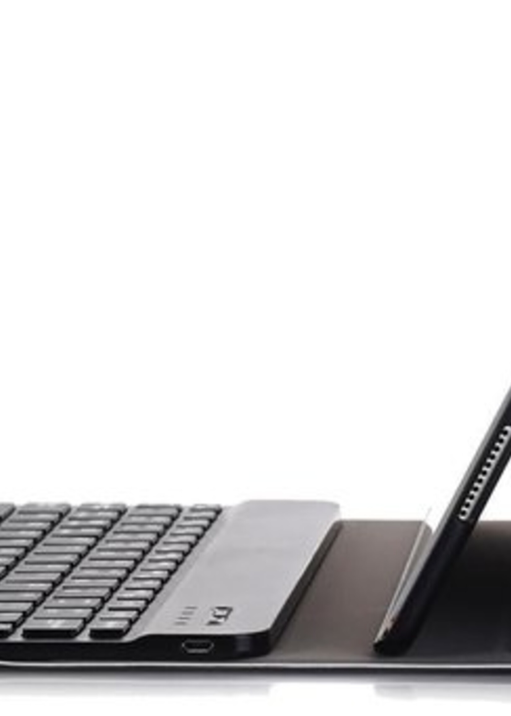 BTH Hoes Geschikt voor iPad 10.2 2019 Hoes Toetsenbord Hoesje Keyboard Case Cover - Hoesje Geschikt voor iPad 7 Hoes Toetsenbord Case - Blauw