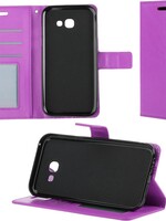 BTH BTH Samsung A5 (2017) Flip Hoesje Wallet Cover Book Case Hoes - Paars