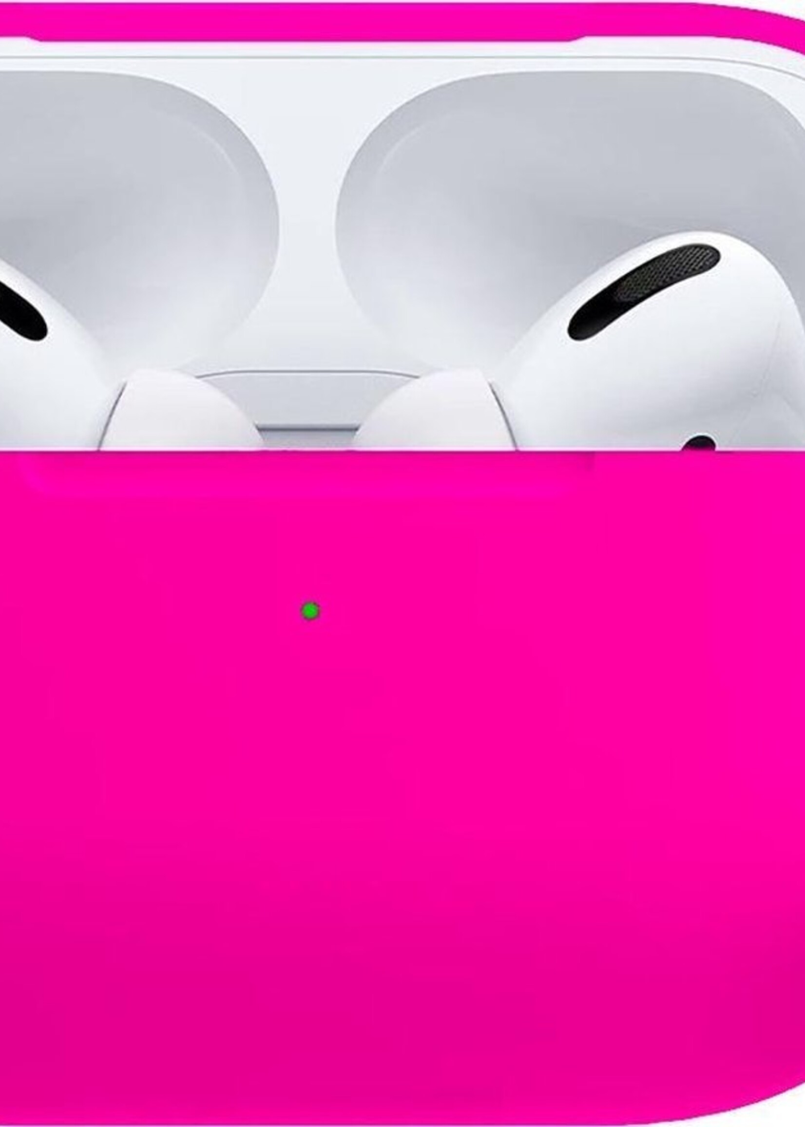 BTH Case Geschikt voor Airpods Pro Hoesje Hoes Siliconen Met Clip Cover - Hoesje Geschikt voor Apple Airpods Pro Siliconen Met Clip - Roze