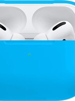 BTH BTH Siliconen Hoesje Voor Apple AirPods Pro Case Hoes Cover - Licht Blauw