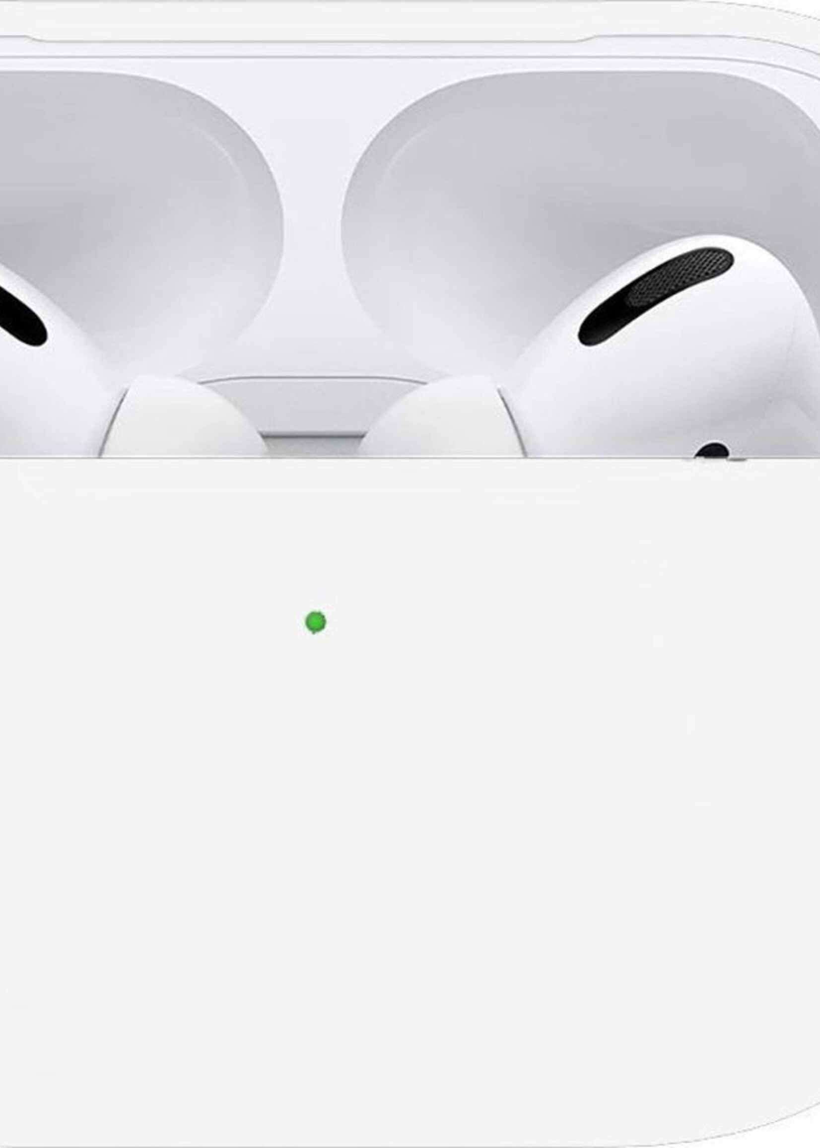 BTH Case Geschikt voor Airpods Pro Hoesje Hoes Siliconen Met Clip Cover - Hoesje Geschikt voor Apple Airpods Pro Siliconen Met Clip - Wit