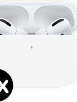 BTH BTH Siliconen Bescherm Hoesje Voor Apple AirPods Pro Case - Transparant - 2 PACK
