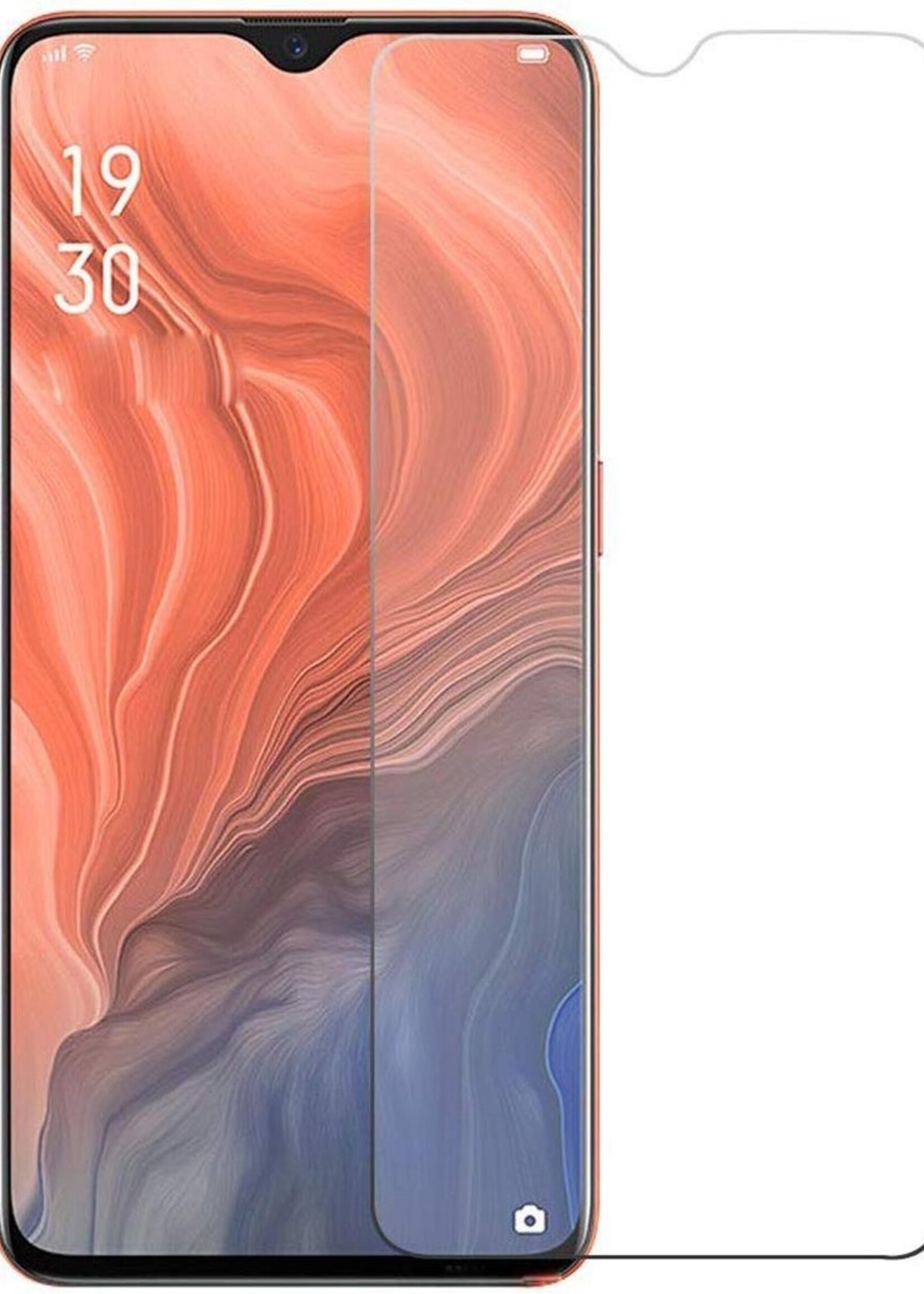 BTH Screenprotector Geschikt voor OPPO Reno Z Screenprotector Glas Gehard Tempered Glass - Screenprotector Geschikt voor OPPO Reno Z Screen Protector Screen Cover