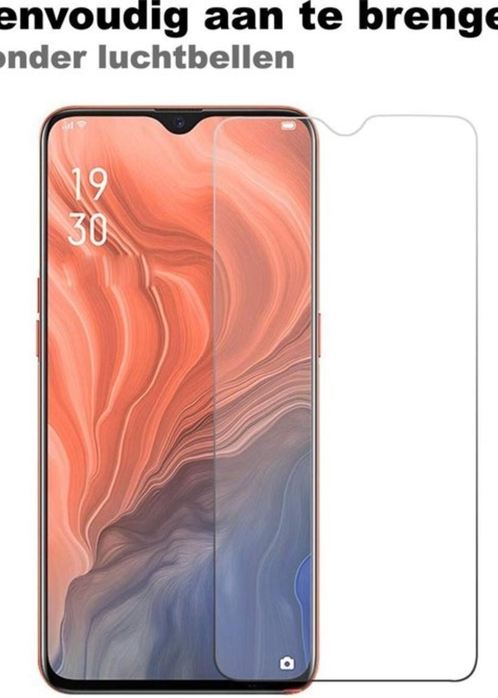 BTH Screenprotector Geschikt voor OPPO Reno Z Screenprotector Glas Gehard Tempered Glass - Screenprotector Geschikt voor OPPO Reno Z Screen Protector Screen Cover