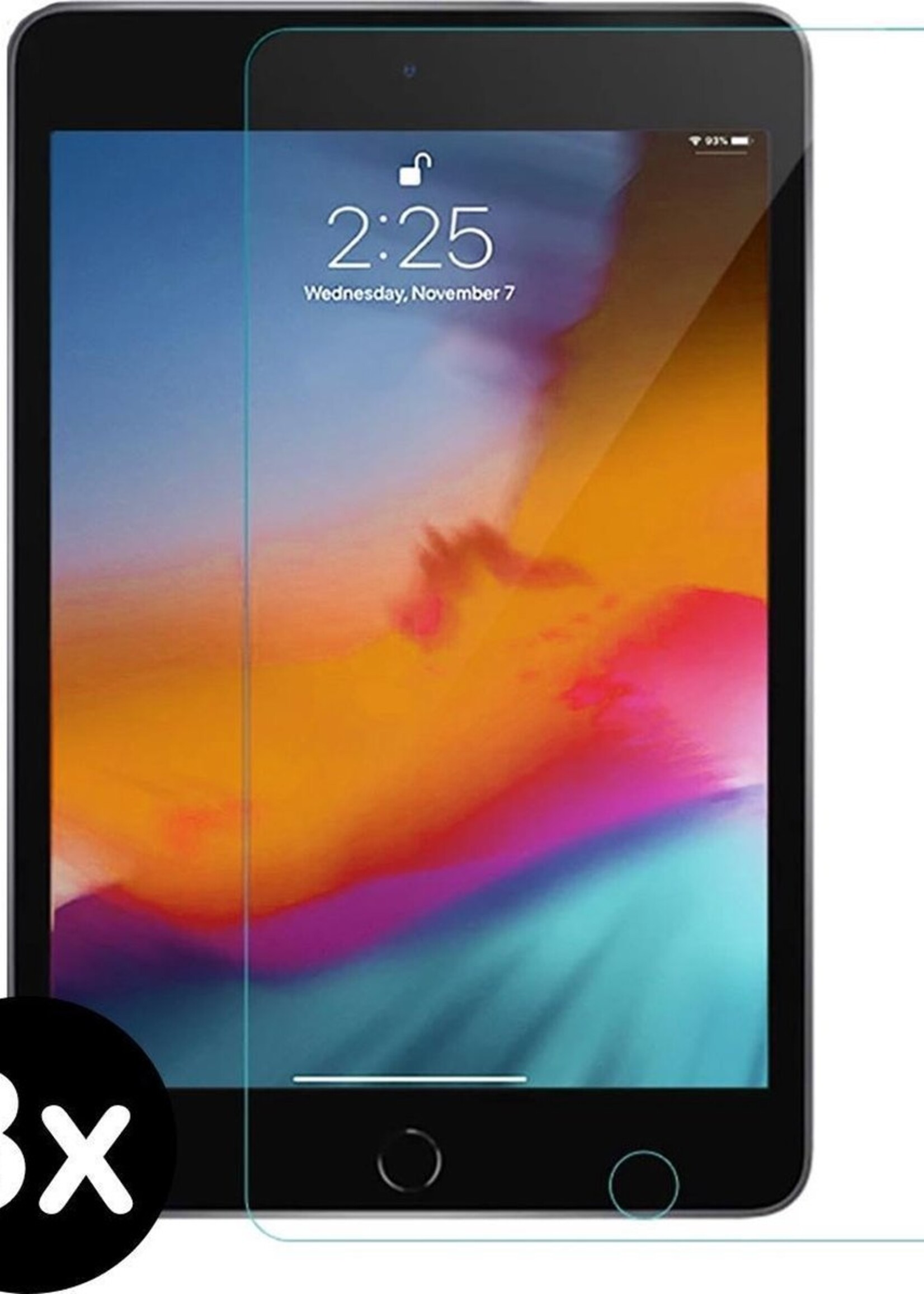 BTH Screenprotector Geschikt voor iPad Pro 10.5 (2017) Screenprotector Tempered Glass Screen Protector Gehard Glas - Screenprotector Geschikt voor iPad Pro 2017 (10,5 inch) Screenprotector Glas - 3 PACK