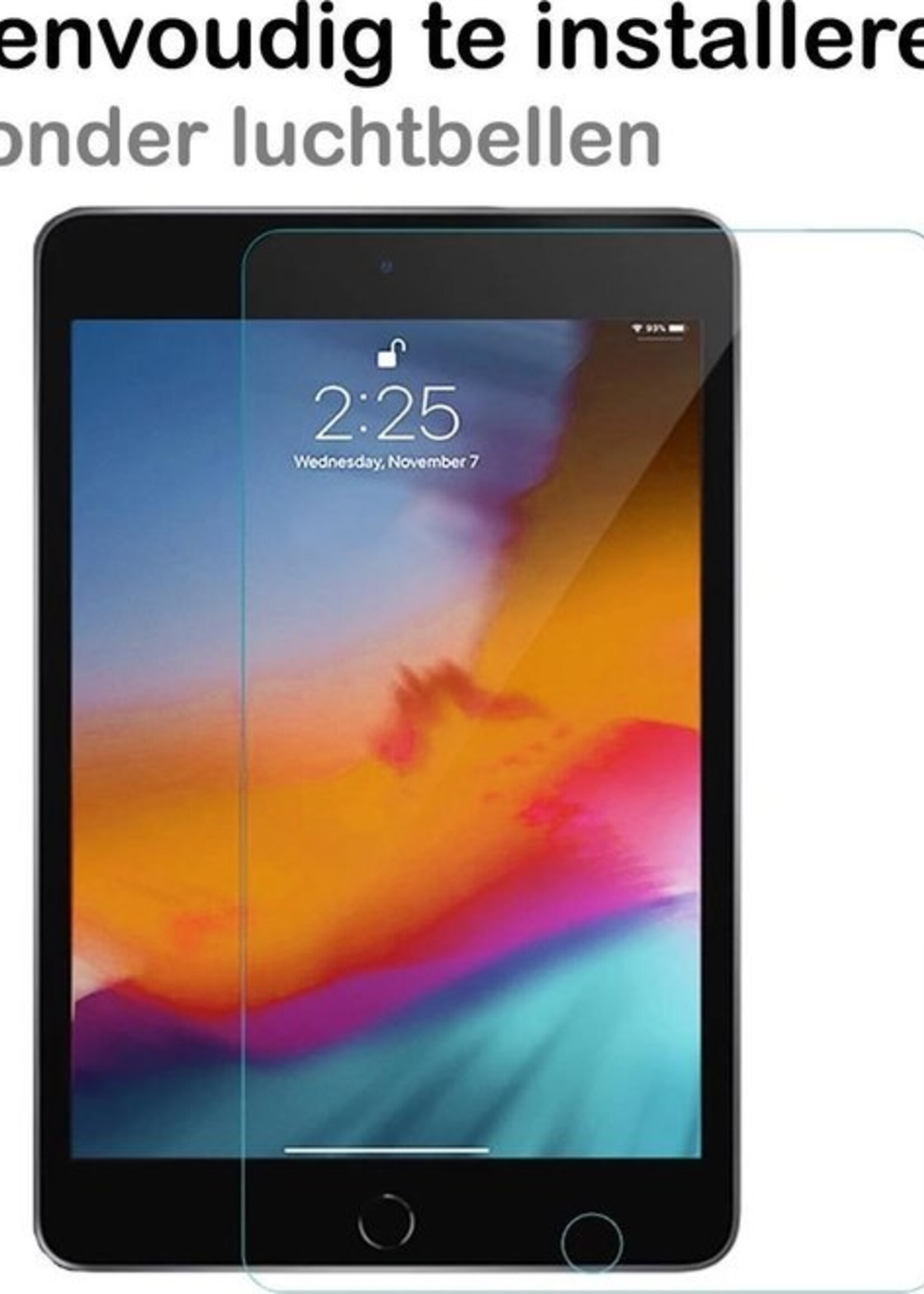 BTH Screenprotector Geschikt voor iPad Pro 10.5 (2017) Screenprotector Tempered Glass Screen Protector Gehard Glas - Screenprotector Geschikt voor iPad Pro 2017 (10,5 inch) Screenprotector Glas - 3 PACK