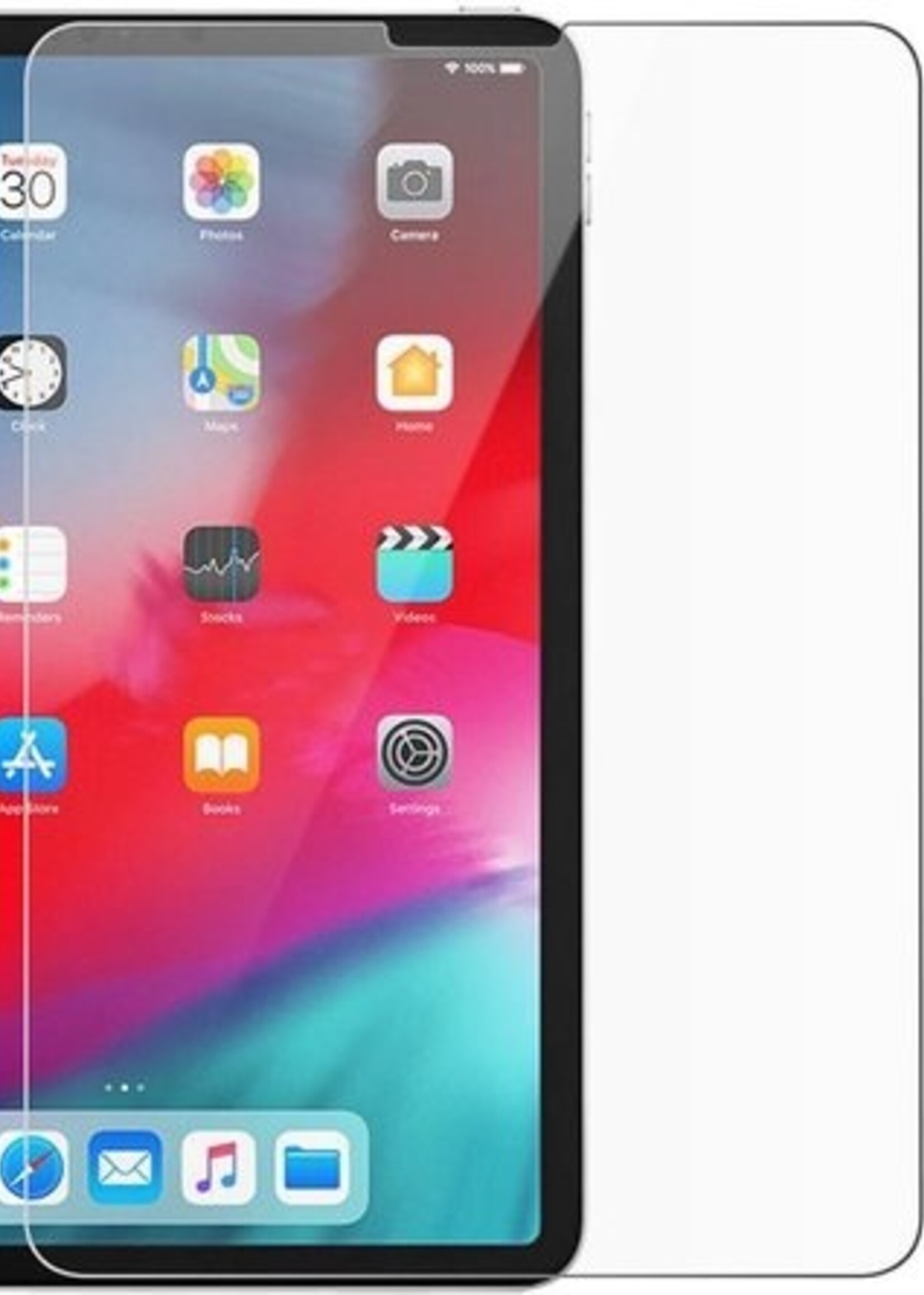 BTH Screenprotector Geschikt voor iPad Pro 2018 (12,9 inch) Screenprotector Tempered Glass Screen Protector Gehard Glas - Screenprotector Geschikt voor iPad Pro 12,9 inch (2018) Screenprotector Glas
