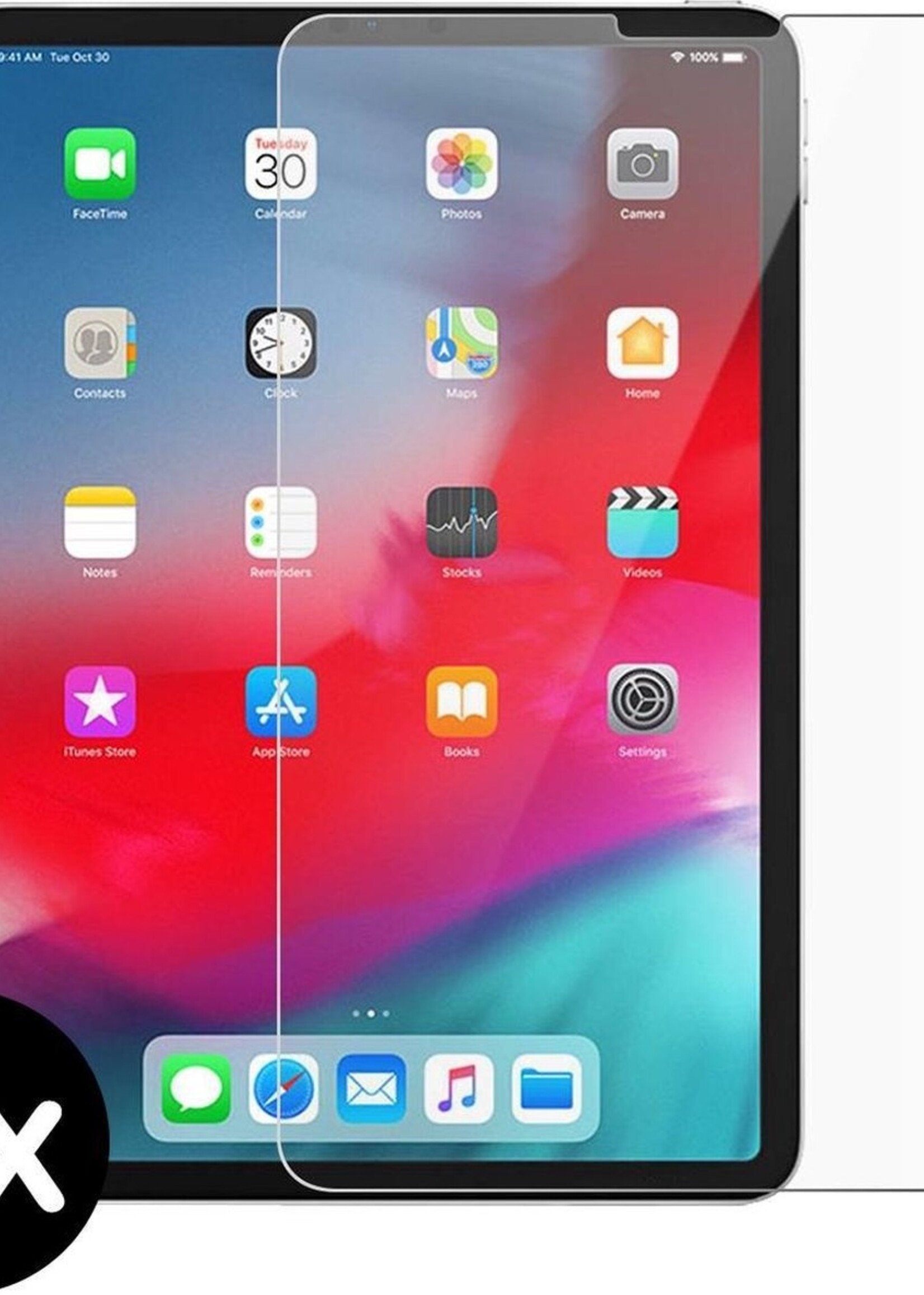 BTH Screenprotector Geschikt voor iPad Pro 2018 (12,9 inch) Screenprotector Tempered Glass Screen Protector Gehard Glas - Screenprotector Geschikt voor iPad Pro 12,9 inch (2018) Screenprotector Glas - 2 PACK