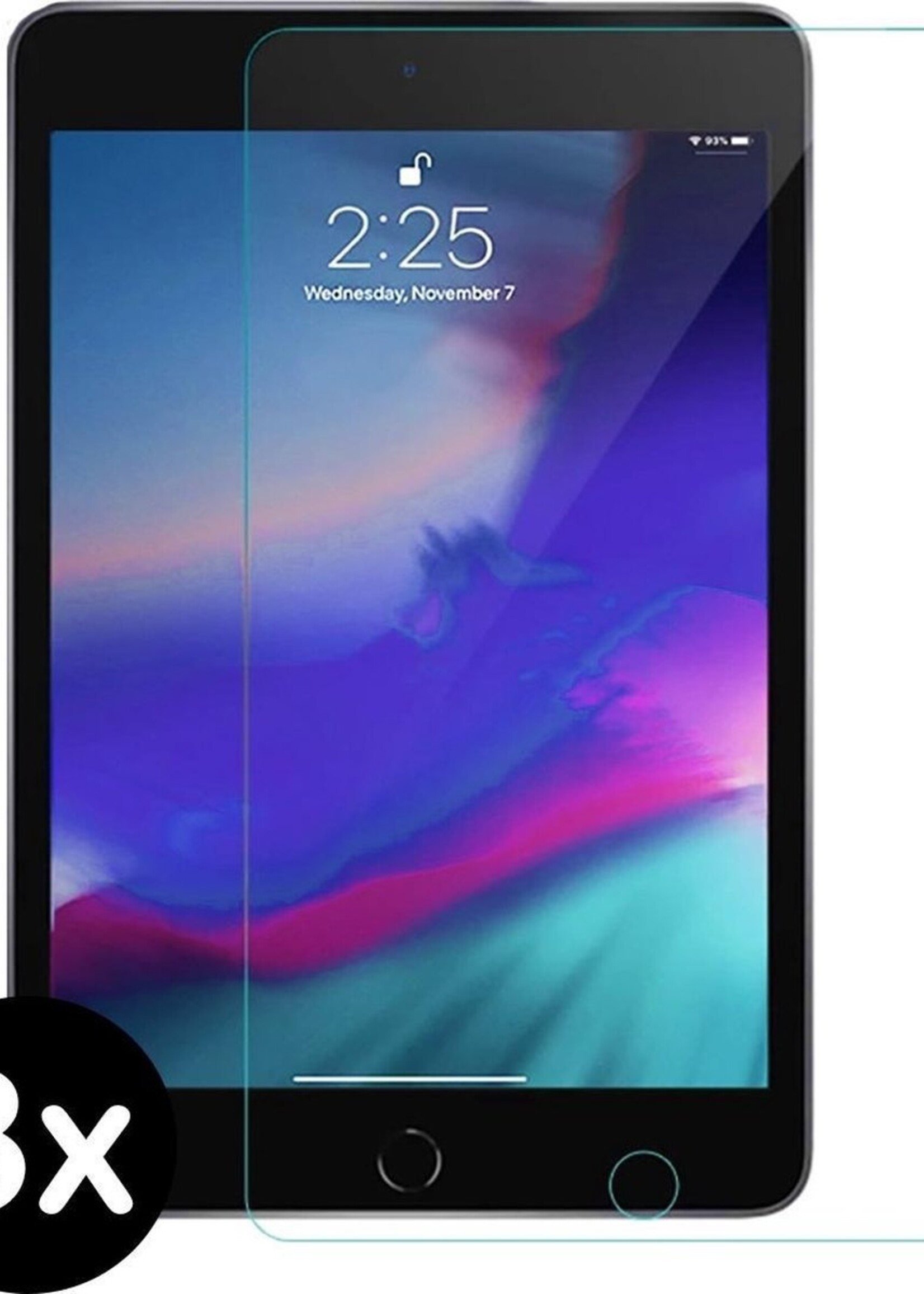BTH Screenprotector Geschikt voor iPad Air 1 Screenprotector Tempered Glass Screen Protector Gehard Glas - Screenprotector Geschikt voor iPad Air 1 Screenprotector Glas - 3 PACK