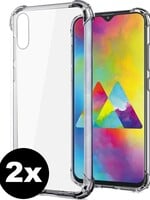 BTH BTH Samsung Galaxy A70s Hoesje Shock Proof Hoes Siliconen Case - 2 PACK