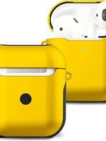 BTH BTH Hoes Voor Apple AirPods 1 Hoesje Case Hard Cover - Geel