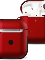 BTH BTH Hoes Voor Apple AirPods Hoesje Case Hard Cover - Rood
