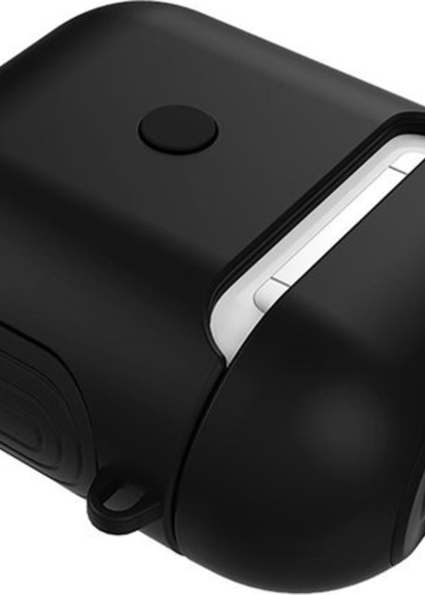 BTH Case Geschikt voor Airpods Pro Hoesje Hoes Hard Cover - Hoesje Geschikt voor Apple Airpods Pro Case - Zwart - 2 PACK