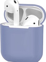 BTH BTH Siliconen Hoes voor Apple AirPods 2 Case Cover Ultra Dun Hoes - Lila