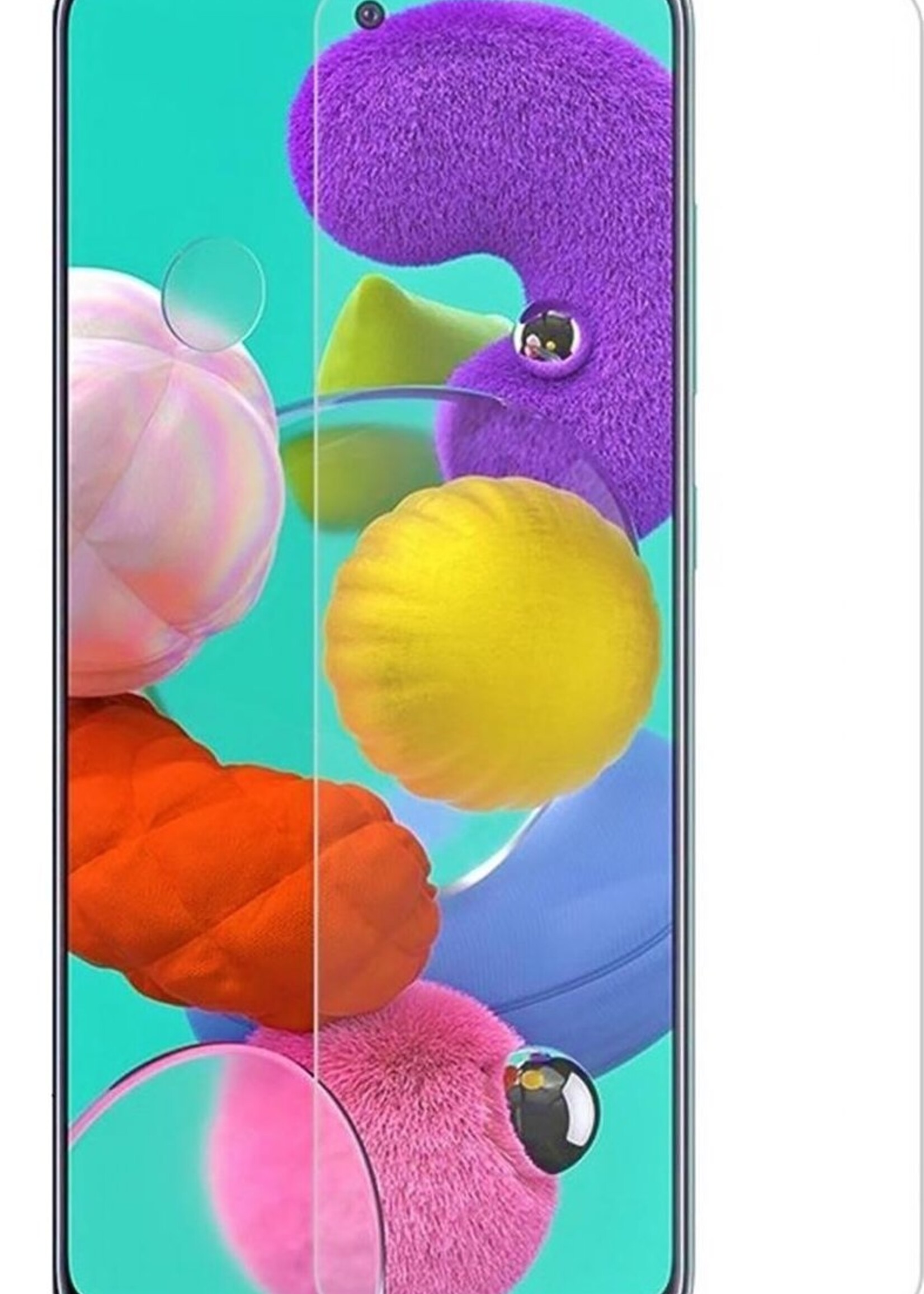 BTH Screenprotector Geschikt voor Samsung A51 Screenprotector Glas Gehard Tempered Glass - Screenprotector Geschikt voor Samsung Galaxy A51 Screen Protector Screen Cover