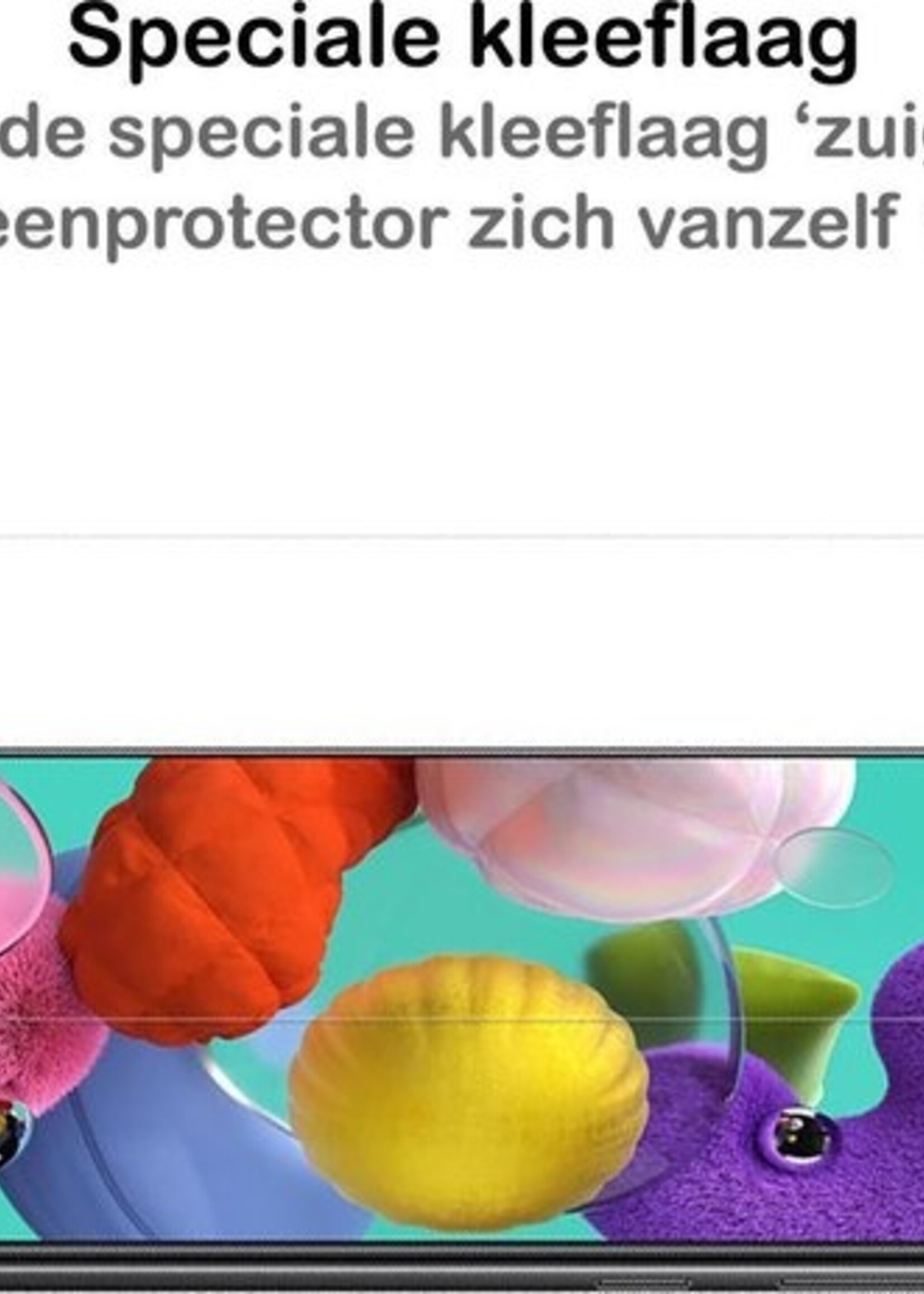 BTH Screenprotector Geschikt voor Samsung A71 Screenprotector Glas Gehard Tempered Glass - Screenprotector Geschikt voor Samsung Galaxy A71 Screen Protector Screen Cover