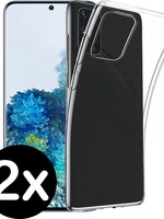BTH BTH Samsung Galaxy S20 hoesje transparant - 2 PACK