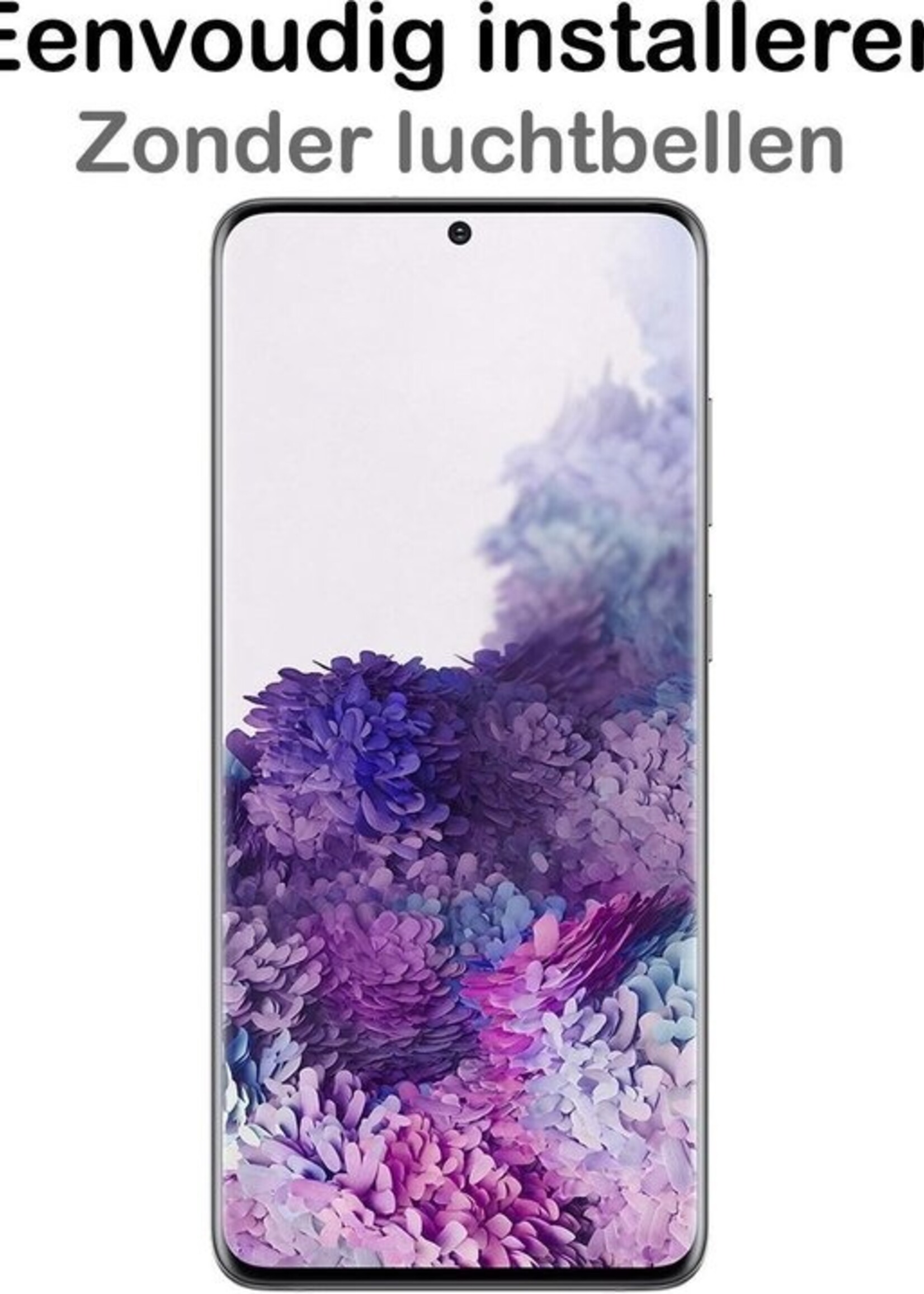 BTH Screenprotector Geschikt voor Samsung S20 Screenprotector Glas Gehard Tempered Glass - Screenprotector Geschikt voor Samsung Galaxy S20 Screen Protector Screen Cover - 3 PACK