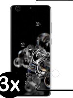 BTH BTH 3x Samsung Galaxy S20 Ultra Screenprotector Full Cover