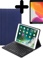 BTH BTH iPad 10.2 2019 toetsenbordhoes met screenprotector