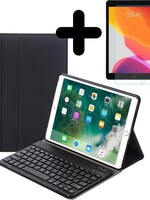 BTH BTH iPad 10.2 2019 toetsenbordhoes met screenprotector
