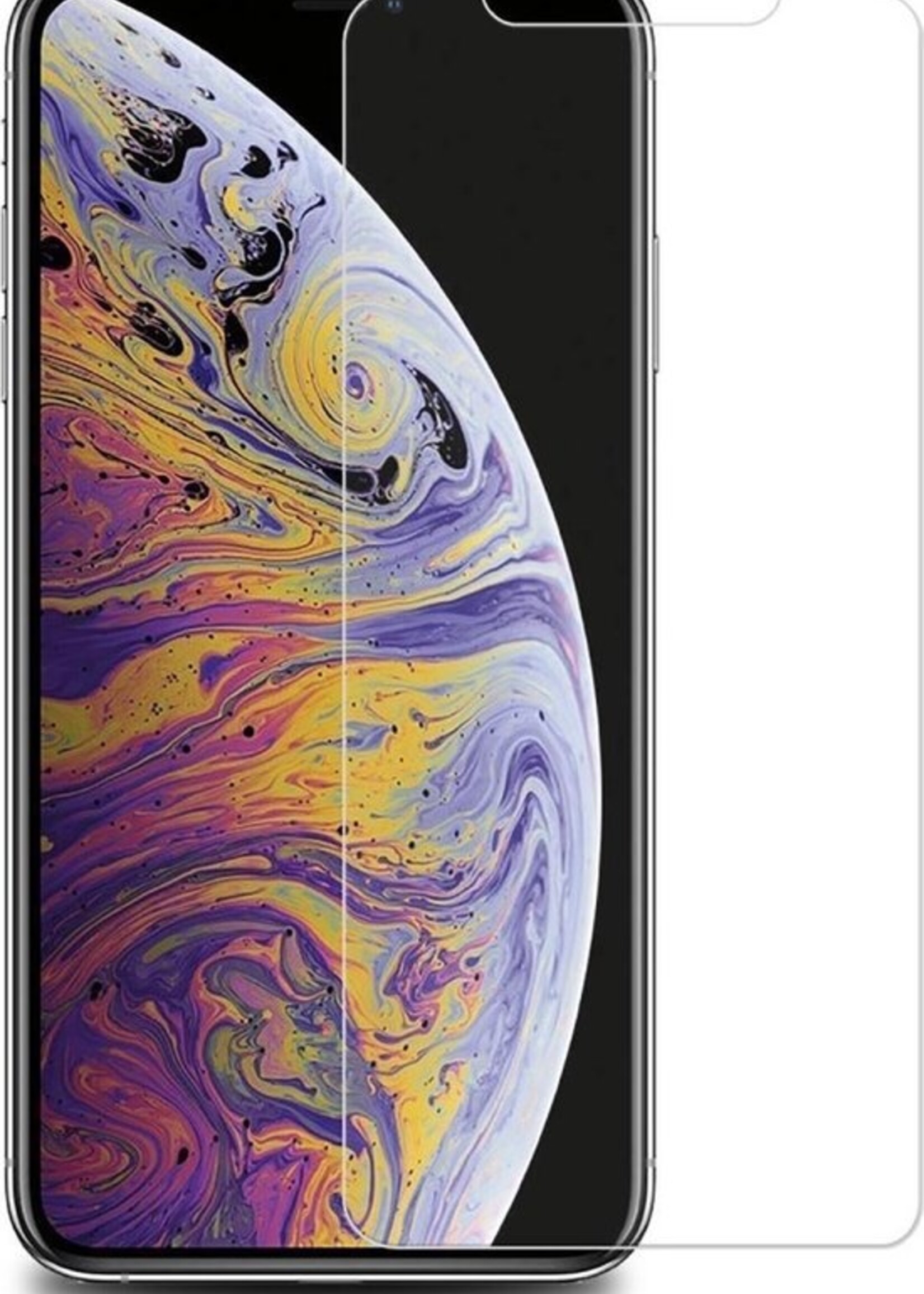 BTH Screenprotector Geschikt voor iPhone X/Xs Screenprotector Glas Gehard Tempered Glass - Screenprotector Geschikt voor iPhone X/Xs Screen Protector Screen Cover - 3 PACK