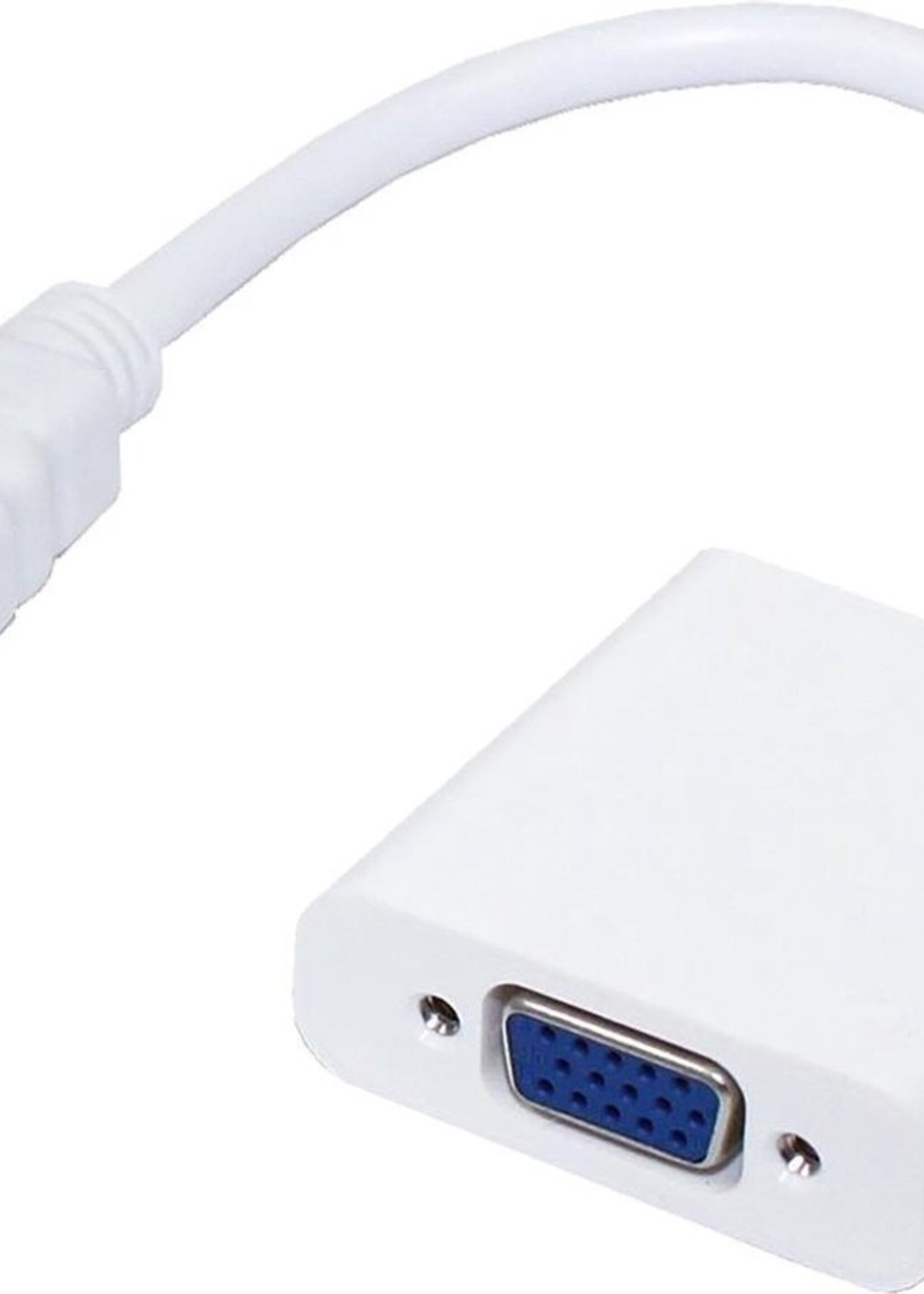 BTH HDMI naar VGA Adapter Kabel Converter 1080p HD Kwaliteit - Wit