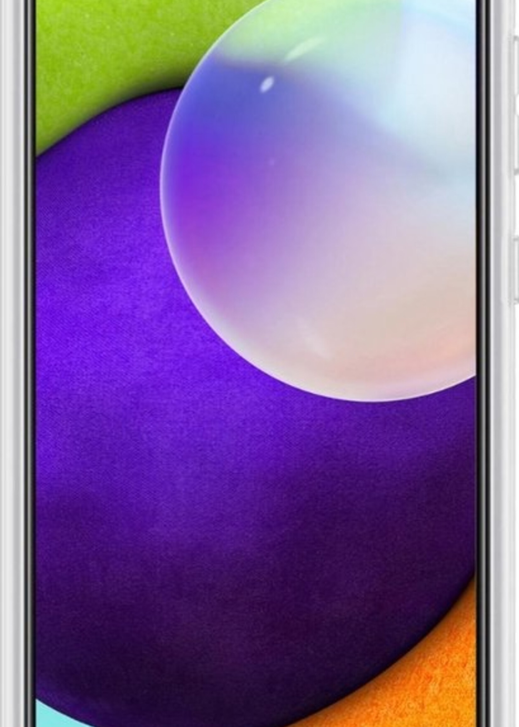 BTH Hoesje Geschikt voor Samsung A52 Hoesje Siliconen Case Hoes Met Screenprotector - Hoes Geschikt voor Samsung Galaxy A52 Hoes Cover Case - Transparant