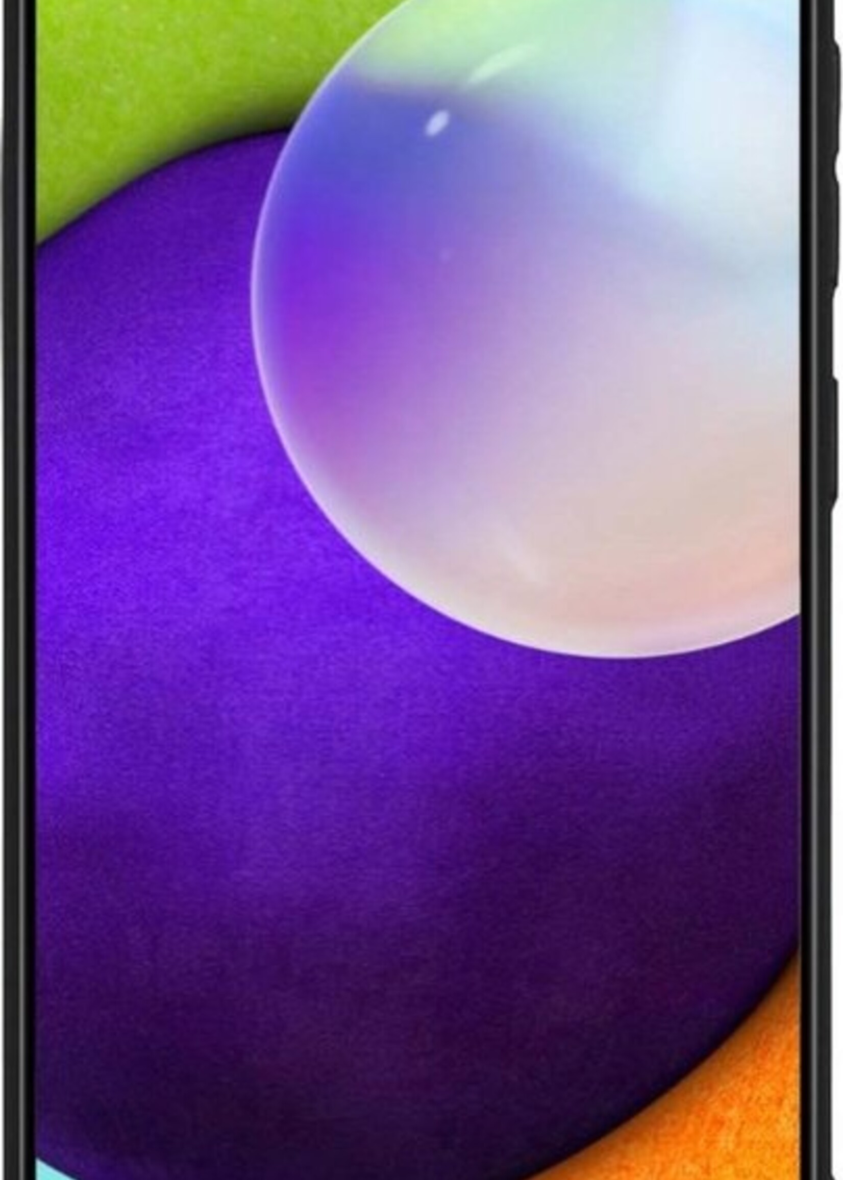 BTH Hoesje Geschikt voor Samsung A52 Hoesje Siliconen Case Hoes Met 2x Screenprotector - Hoes Geschikt voor Samsung Galaxy A52 Hoes Cover Case - Zwart