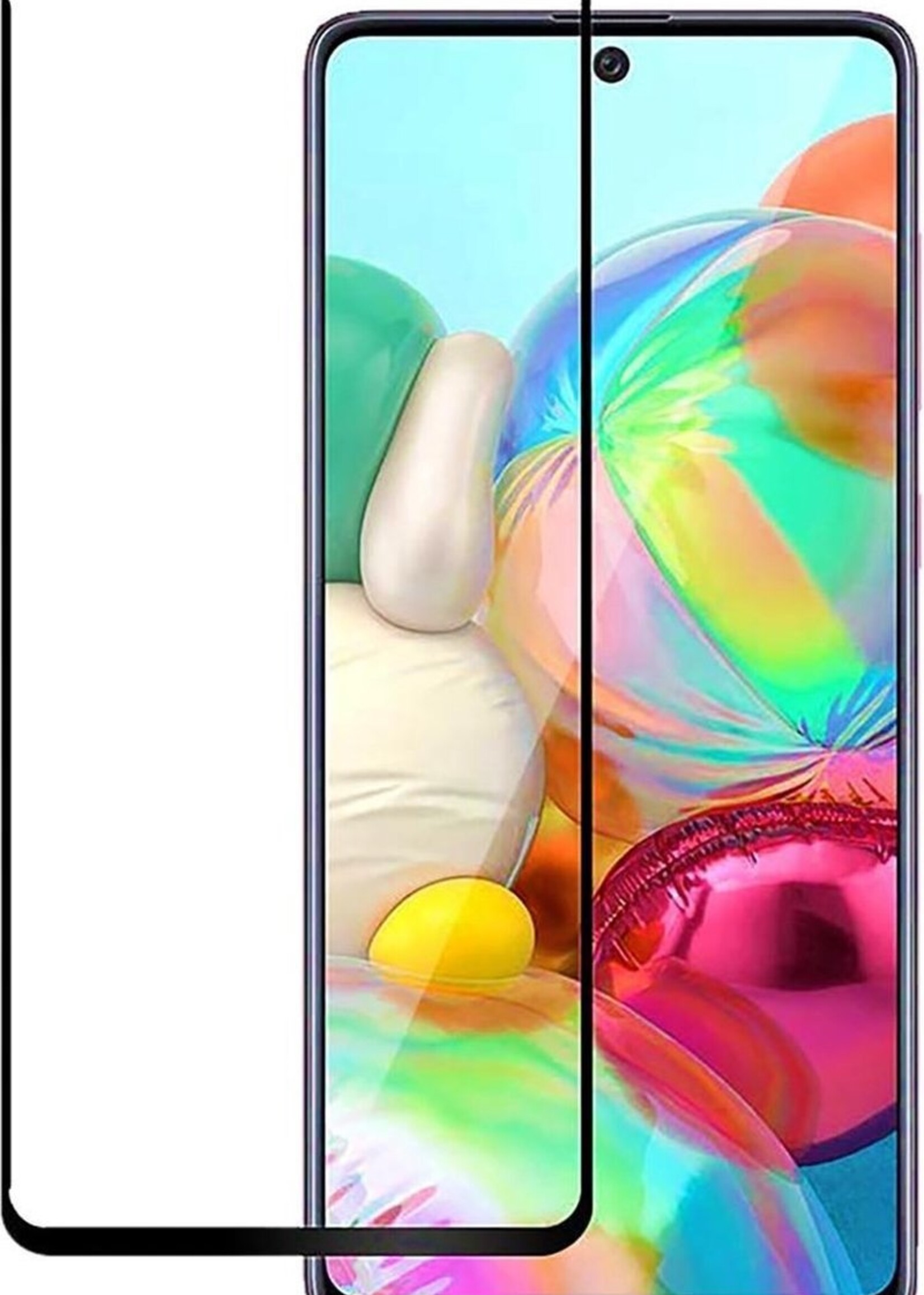 BTH Screenprotector Geschikt voor Samsung S10 Lite Screenprotector Glas Gehard Tempered Glass Full Cover - Screenprotector Geschikt voor Samsung Galaxy S10 Lite Screen Protector Screen Cover