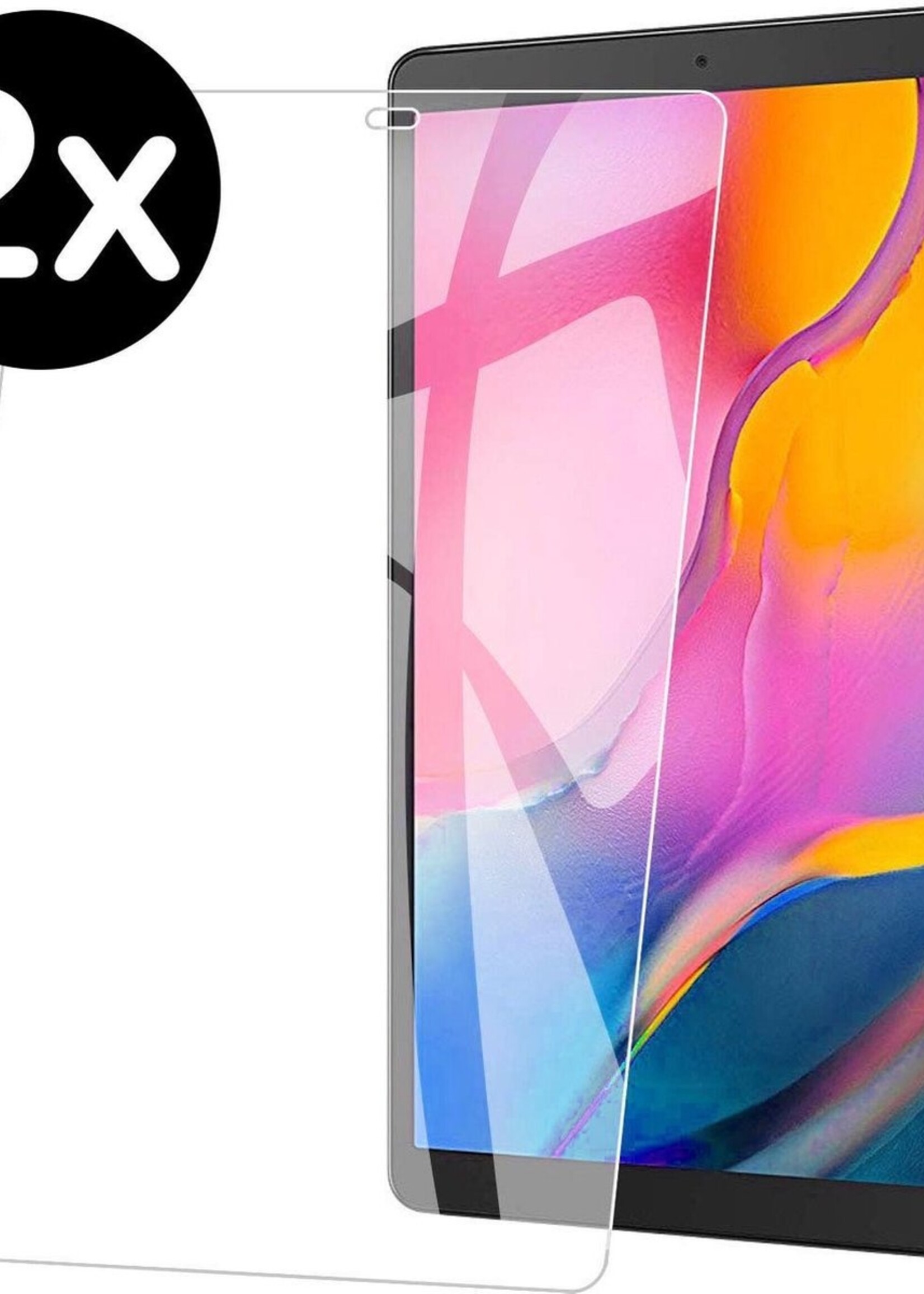 BTH Screenprotector Geschikt voor Samsung Galaxy Tab S3 9.7 Screenprotector Tempered Glass Screen Protector Gehard Glas - Screenprotector Geschikt voor Samsung Tab S3 Screenprotector Glas - 2 PACK