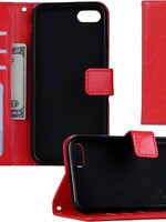 BTH BTH iPhone SE 2020 Bookcase flip hoesje - Rood