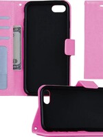 BTH BTH iPhone SE 2020 Bookcase flip hoesje - Lichtroze
