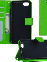 BTH BTH iPhone 8 Bookcase flip hoesje - Groen