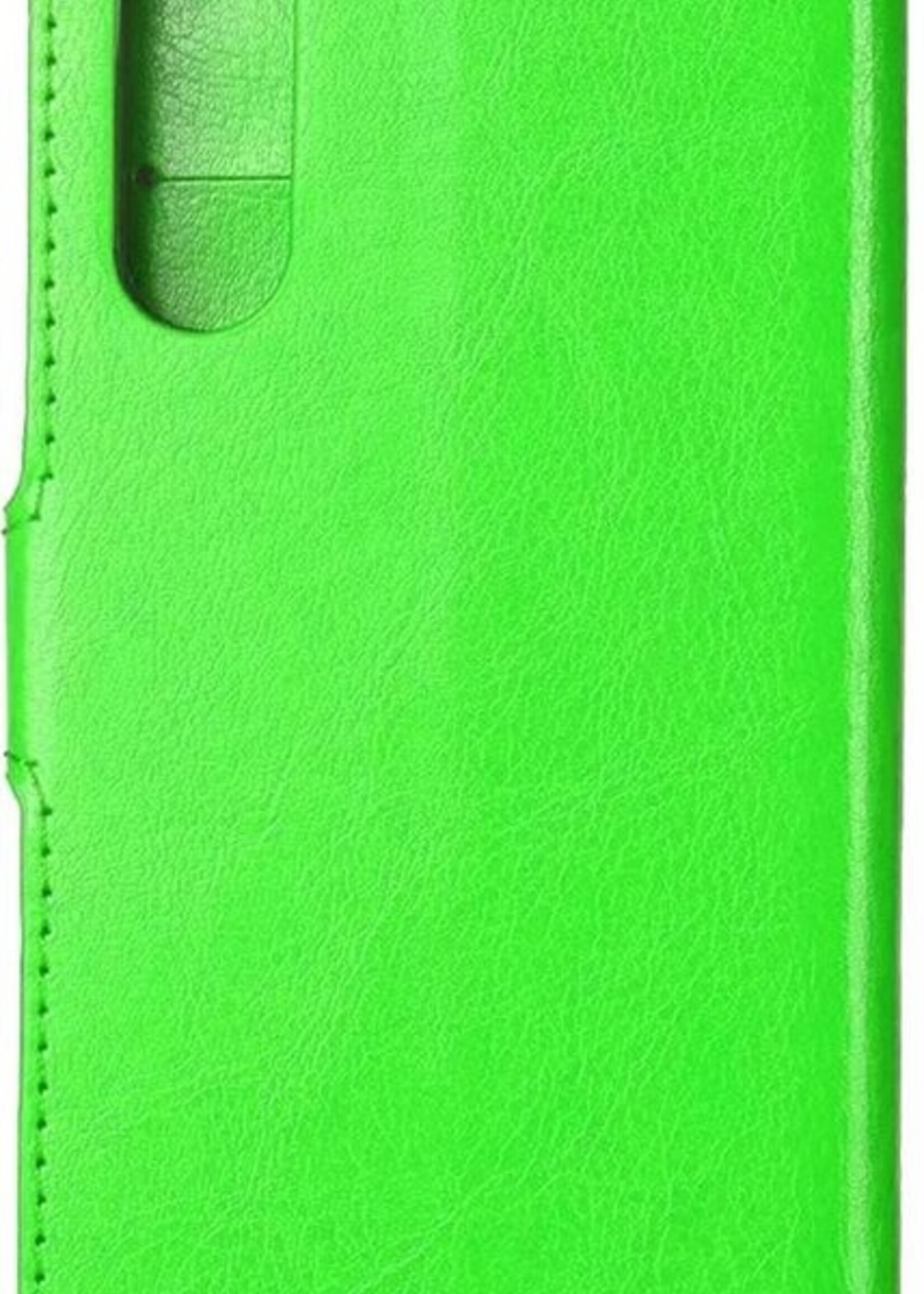 BTH Hoesje Geschikt voor Samsung Galaxy A50 Hoesje Book Case Hoes Portemonnee Cover Walletcase - Hoes Geschikt voor Samsung A50 Hoes Bookcase Hoesje - Groen