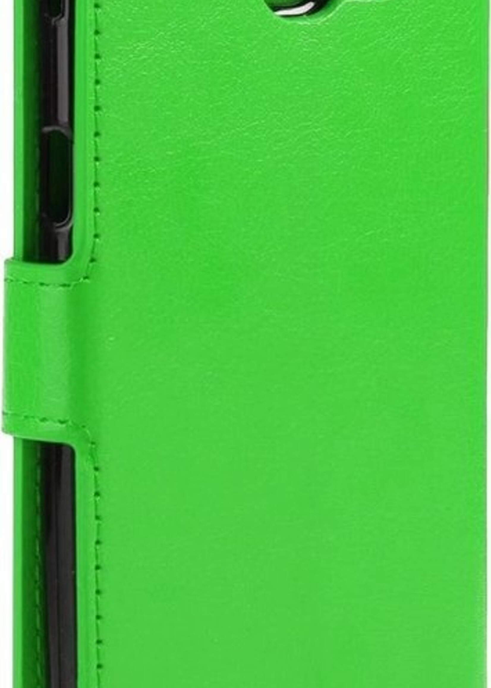 BTH Hoesje Geschikt voor Samsung Galaxy A5 2017 Hoesje Book Case Hoes Portemonnee Cover Walletcase - Hoes Geschikt voor Samsung A5 2017 Hoes Bookcase Hoesje - Groen