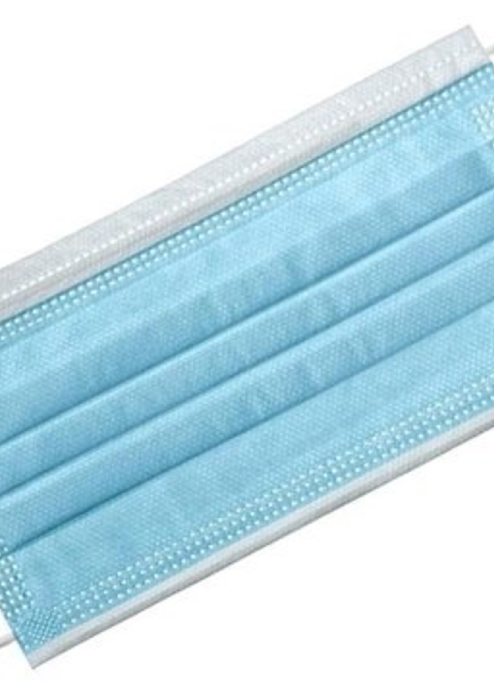 BTH Mondkapje Wegwerp Mondkapjes Mondmasker - Niet Medisch - Blauw - 10x