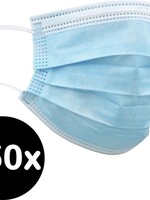 BTH BTH Wegwerp Mondkapje Blauw Niet-medisch - 250 PACK