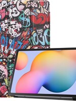 BTH BTH Samsung Galaxy Tab S6 Lite Hoesje - Graffity