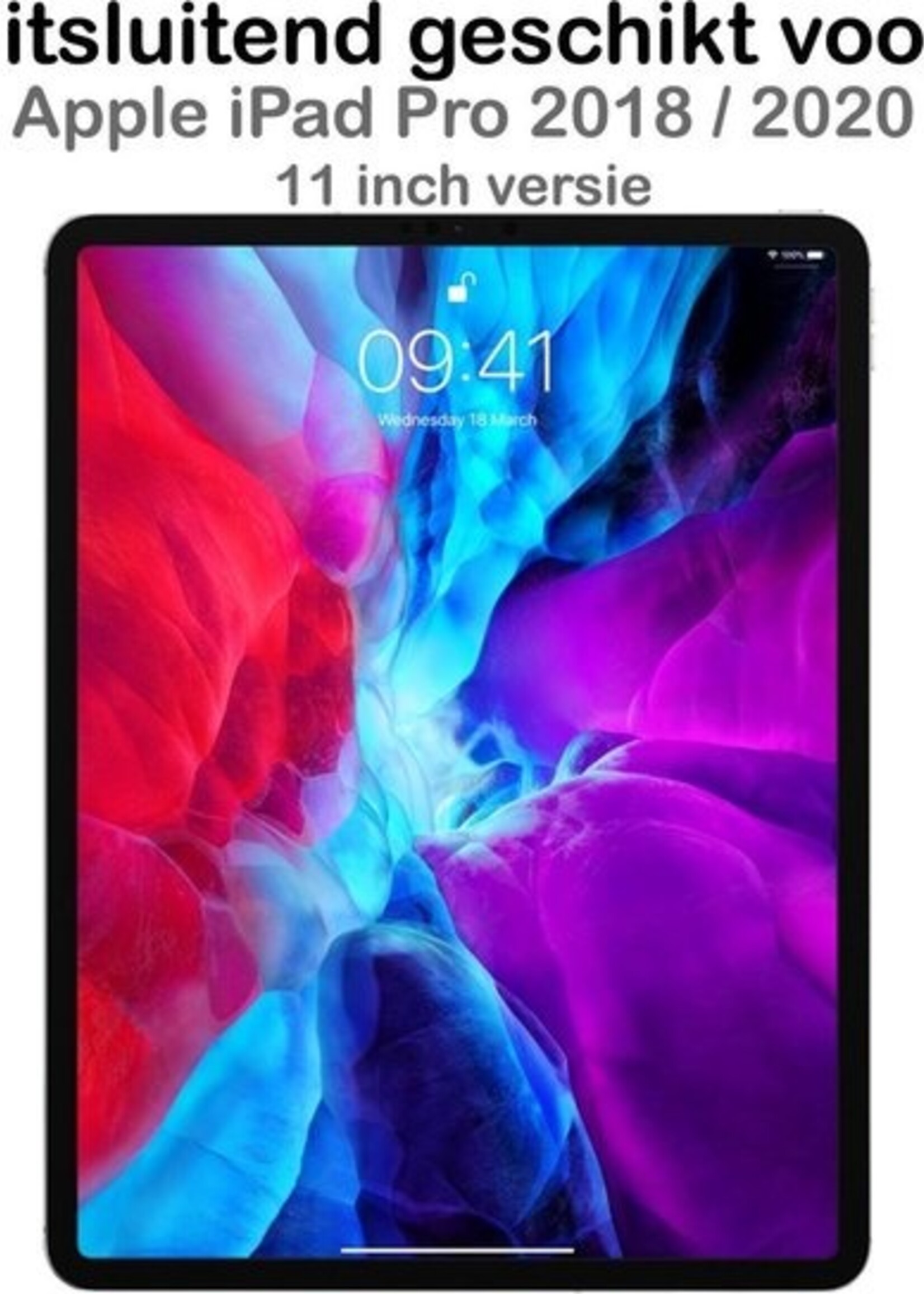 BTH Screenprotector Geschikt voor iPad Pro 2020 (11 inch) Screenprotector Tempered Glass Screen Protector Gehard Glas - Screenprotector Geschikt voor iPad Pro 11 inch (2020) Screenprotector Glas - 2 PACK