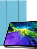 BTH BTH iPad Pro 11 inch (2020) Hoesje Bookcase - Lichtblauw