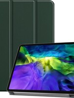 BTH BTH iPad Pro 11 inch (2020) Hoesje Bookcase - Donkergroen