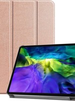 BTH BTH iPad Pro 11 inch (2020) Hoesje Bookcase - Rosé Goud