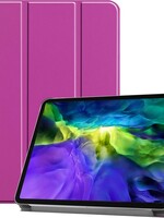 BTH BTH iPad Pro 11 inch (2020) Hoesje Bookcase - Paars