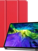 BTH BTH iPad Pro 11 inch (2020) Hoesje Bookcase - Rood