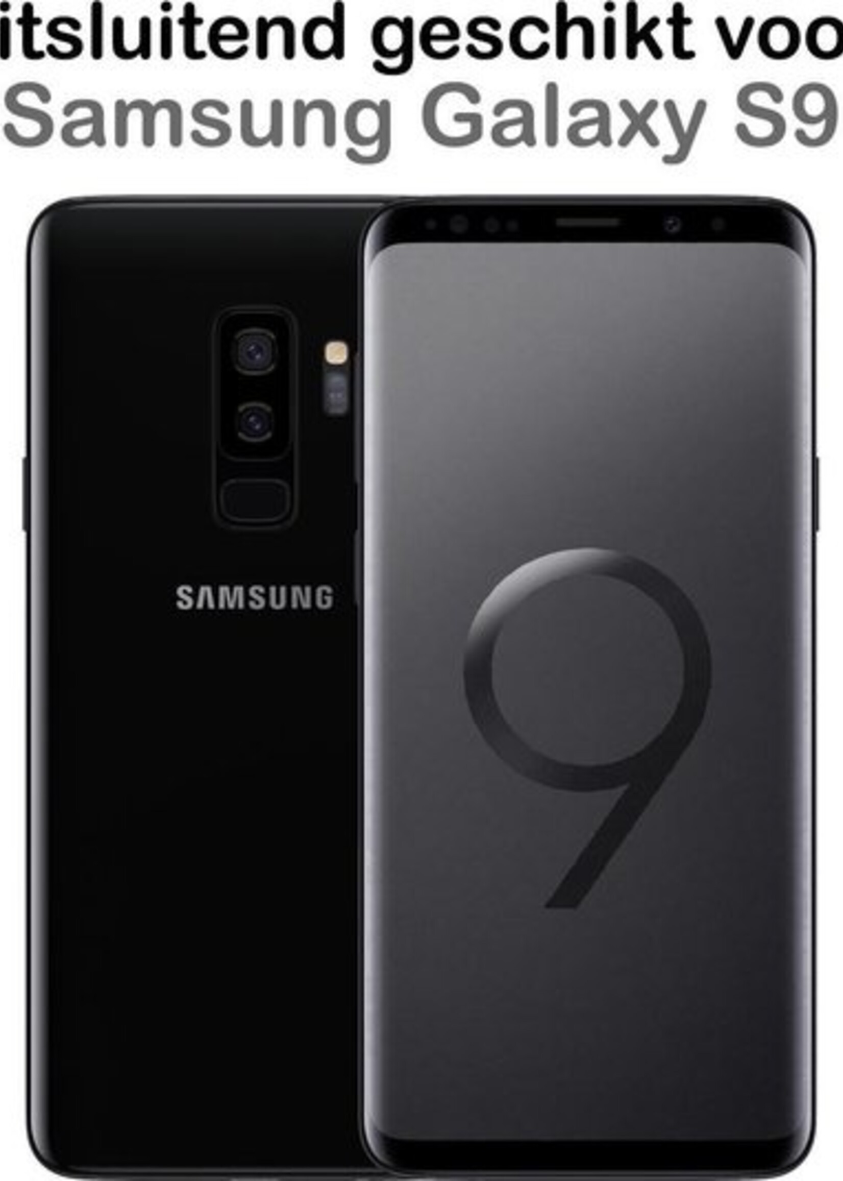 BTH Screenprotector Geschikt voor Samsung S9 Screenprotector Glas Gehard Tempered Glass Full Cover - Screenprotector Geschikt voor Samsung Galaxy S9 Screen Protector Screen Cover