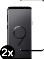 BTH BTH 2x Samsung Galaxy S9 Screenprotector Tempered Glass Gehard Full Screen Cover